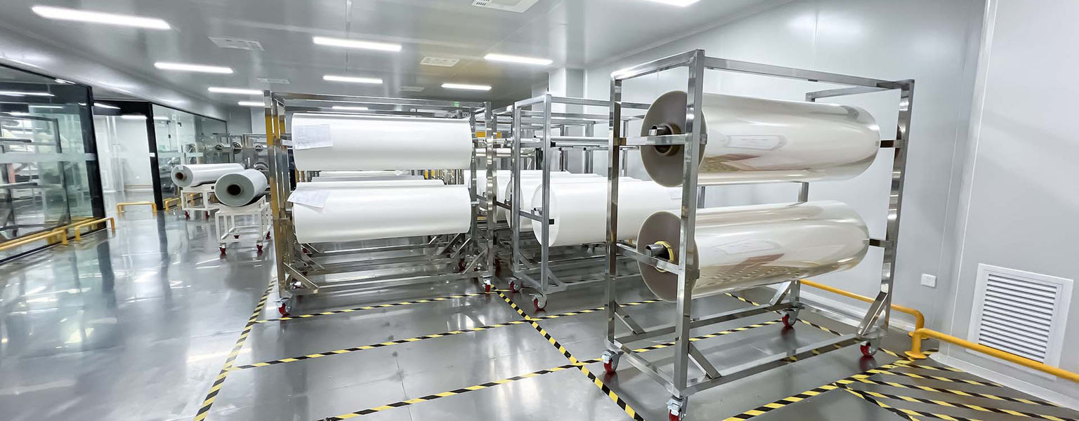 Guangzhou Goodcarway Window Film Co., Ltd. línea de producción del fabricante
