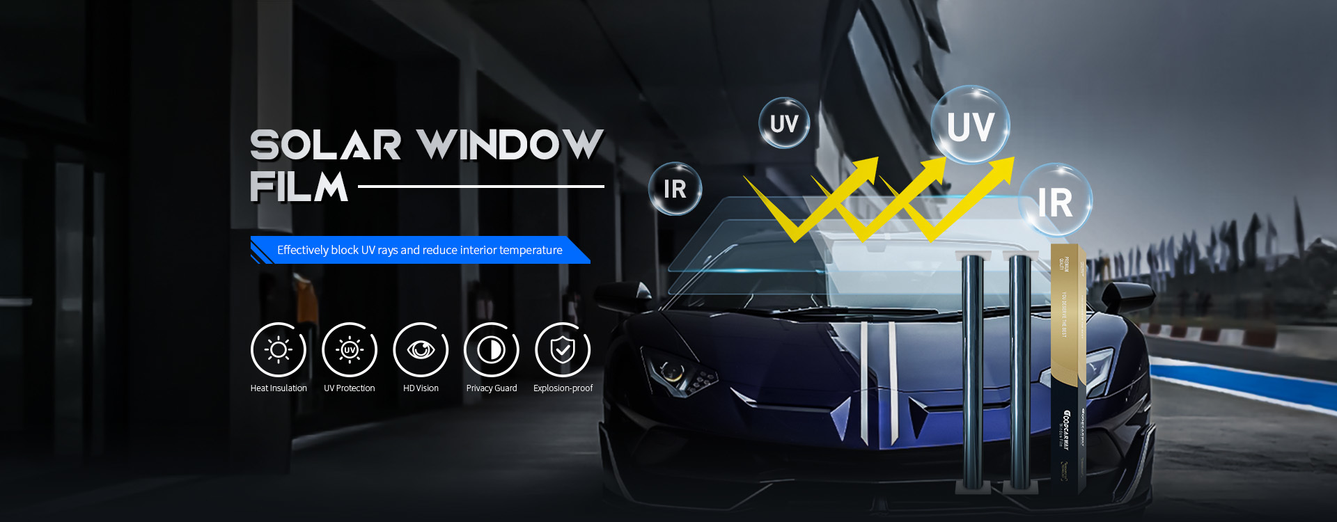 calidad Película de la protección de la pintura del coche fábrica