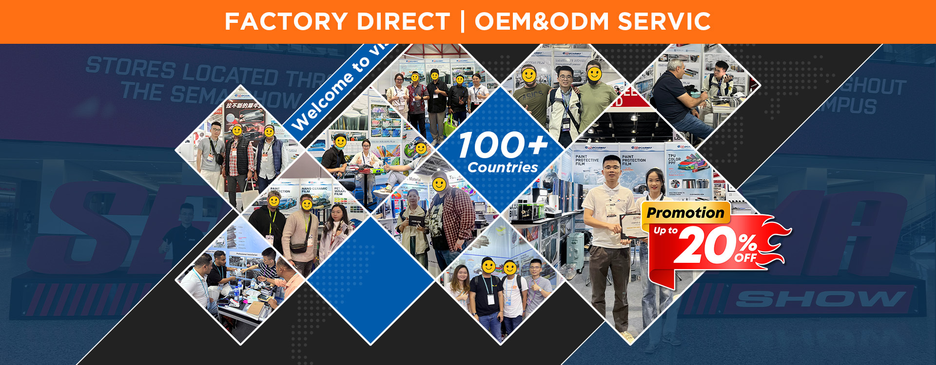 calidad Película de la protección de la pintura del coche fábrica